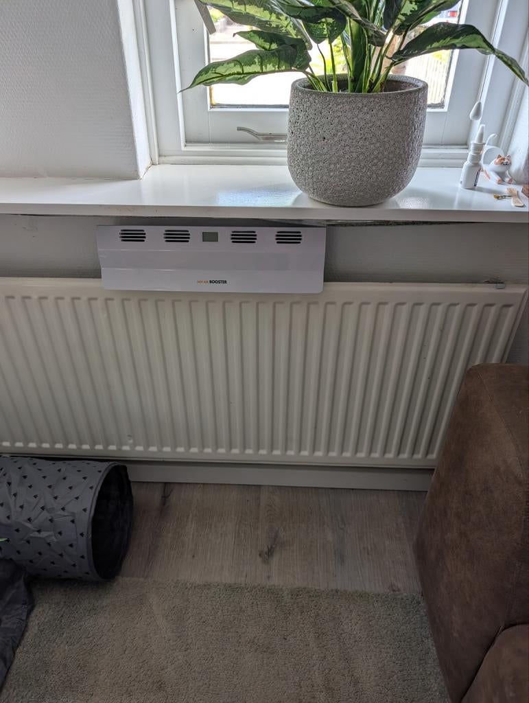 2x Hot Air Booster - Radiator ventilator PRIJS PER STUK!, Gebruikt, Minder dan 30 cm, Radiator, Ophalen of Verzenden