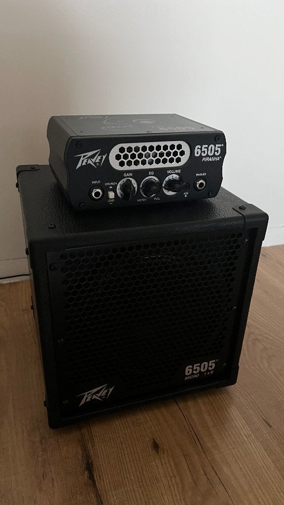 Peavey 6505 Piranha 20W Micro Head Incl. 8'' Cabinet, Muziek en Instrumenten, Ophalen, Zo goed als nieuw, Gitaar, Minder dan 50 watt