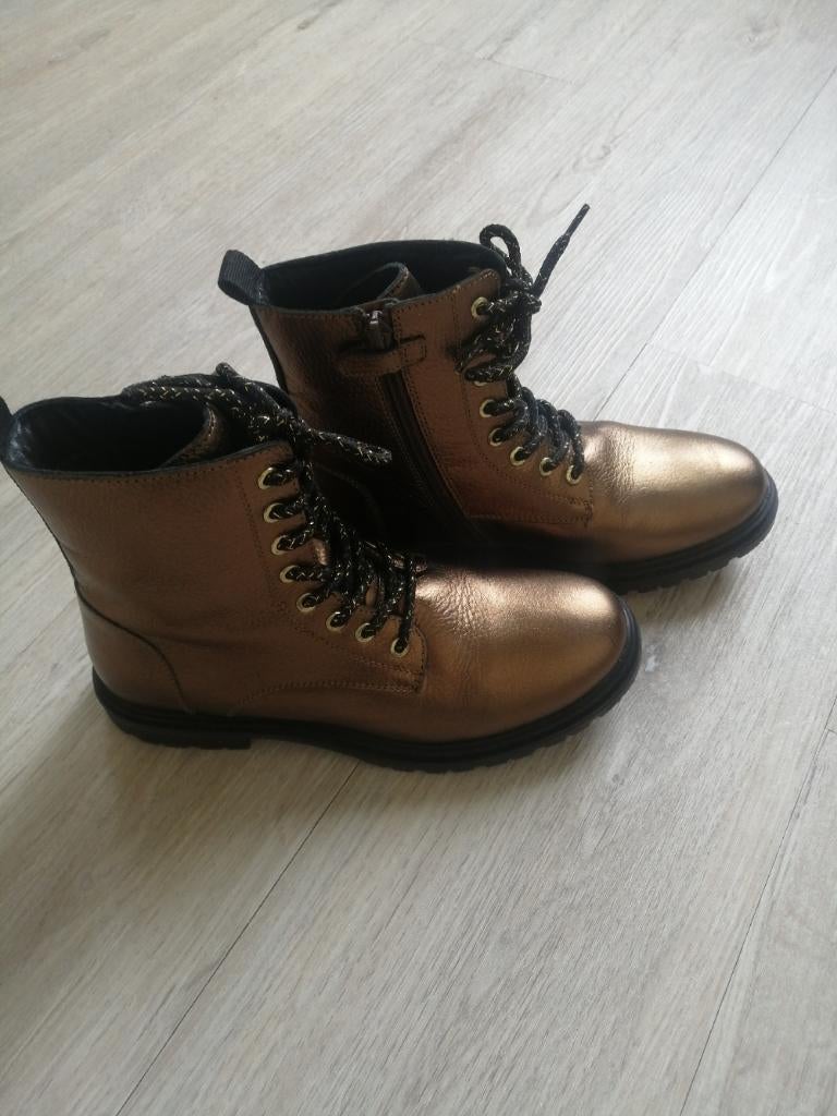 Hippe lederen laarsjes, Ophalen, Groot, Meisje, Nieuw