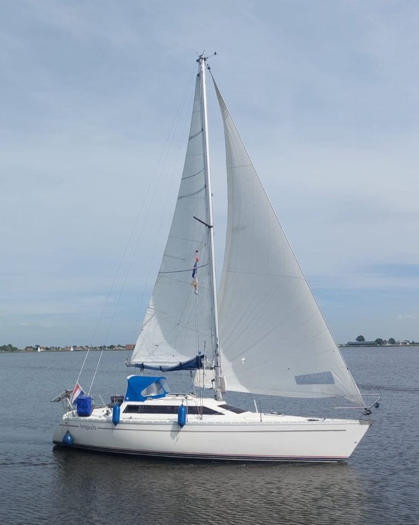 Jeanneau Sun Dream 28 met hefkiel, 9 m, Gebruikt, Binnenboordmotor, 1.80 meter