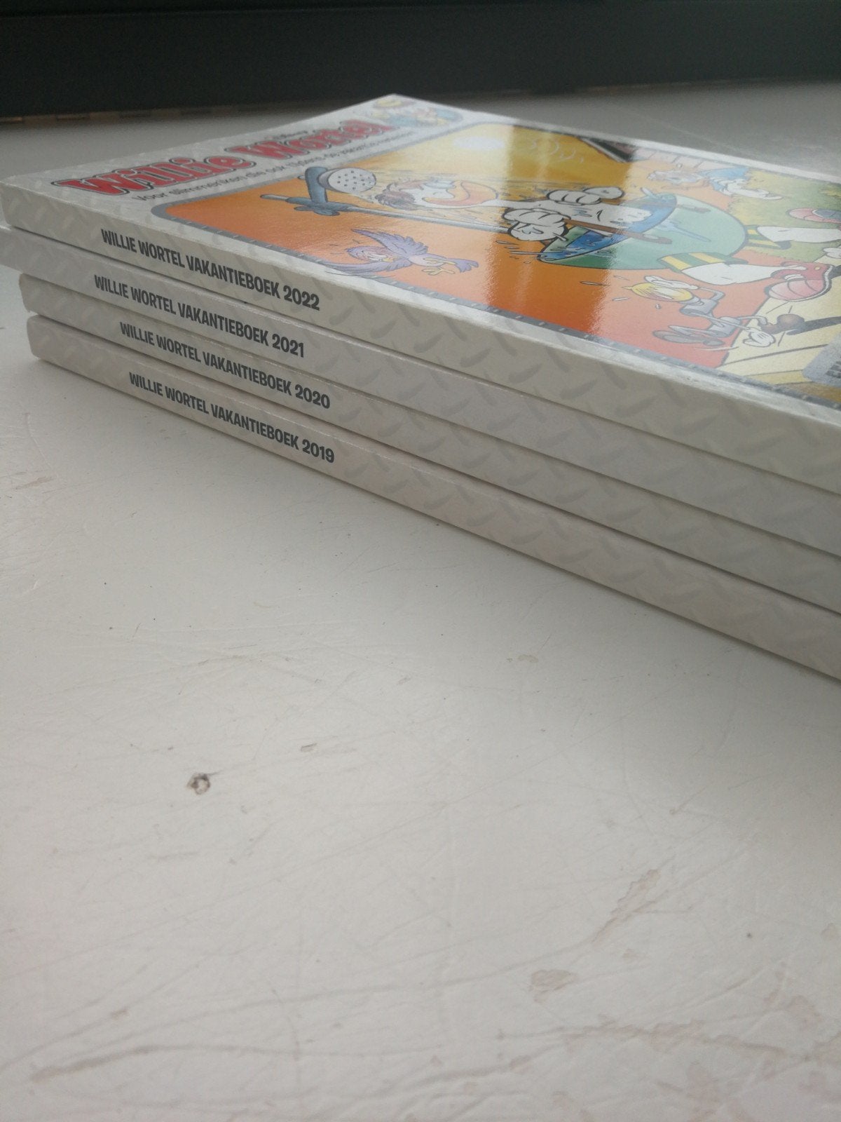 Willie Wortel vakantieboeken, Ophalen, Zo goed als nieuw