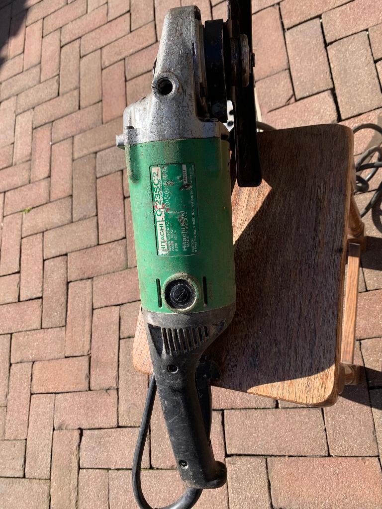 Te Koop Profesionele  Hitache  slijptol  220v, Ophalen, Zo goed als nieuw, 1000 watt of meer, Haakse handslijpmachine