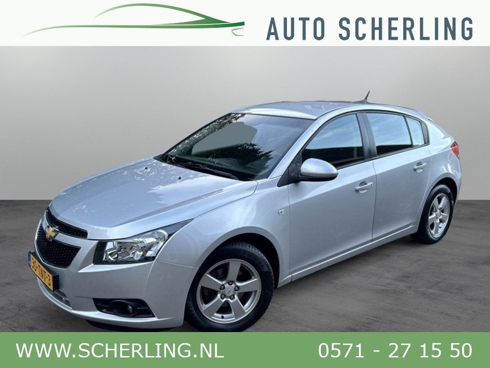 Chevrolet Cruze 1.6 LT Navi, Cruise, LMV, Slechts 106 dkm!, Euro 5, 4 cilinders, Met garantie (alle), Origineel Nederlands