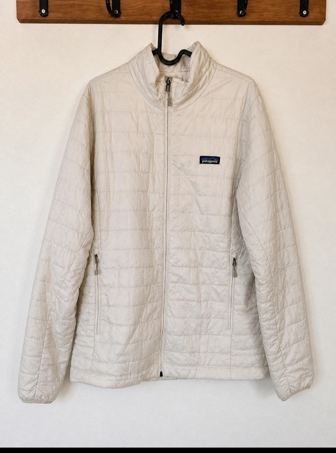 Patagonia jas - XL - Gebruikte staat met verkleuring, Beige, Maat 46/48 (XL) of groter, Patagonia, Ophalen of Verzenden