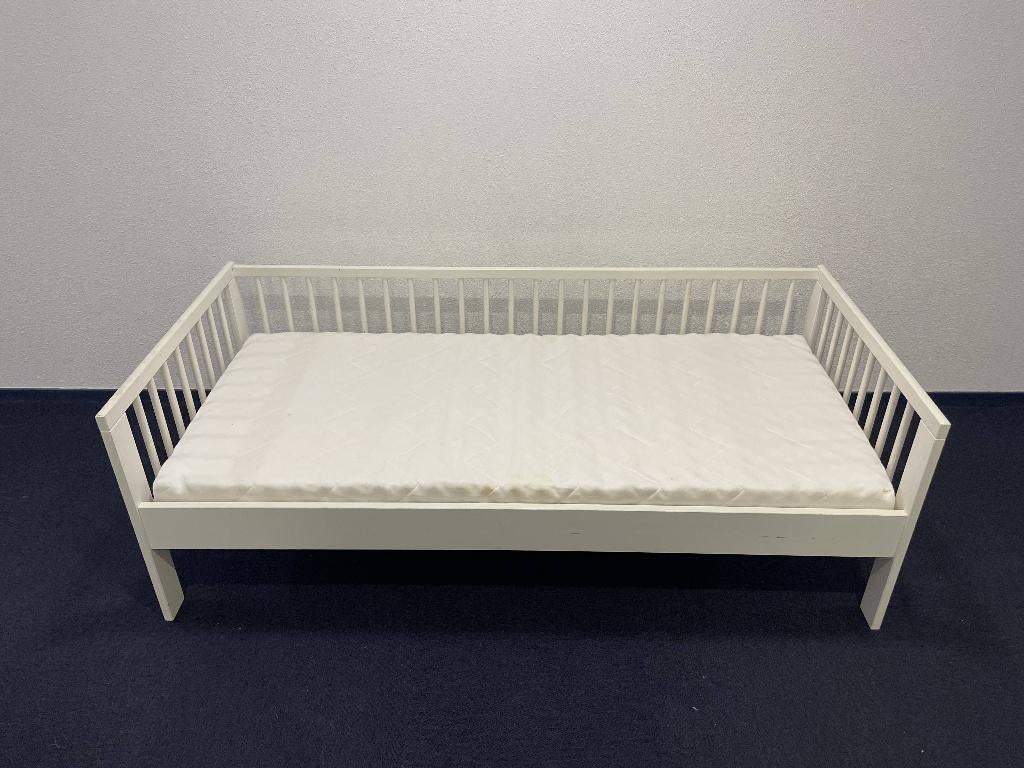 Peuterbed, Kinderen en Baby's, Kinderkamer | Bedden, Gebruikt, 70 tot 85 cm, 140 tot 160 cm, Ophalen