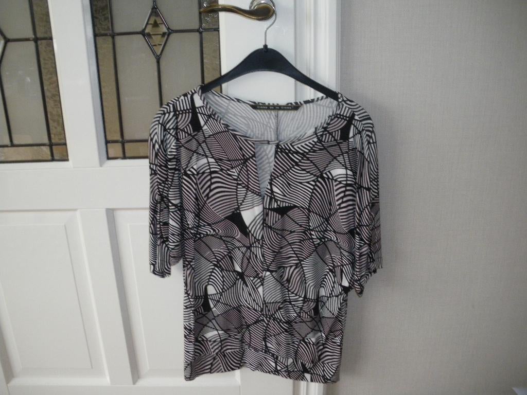 mooi zomer shirt met 3/4 mouw creme de la creme mt smal, Kleding | Dames, Ophalen of Verzenden, Zo goed als nieuw, Maat 36 (S)