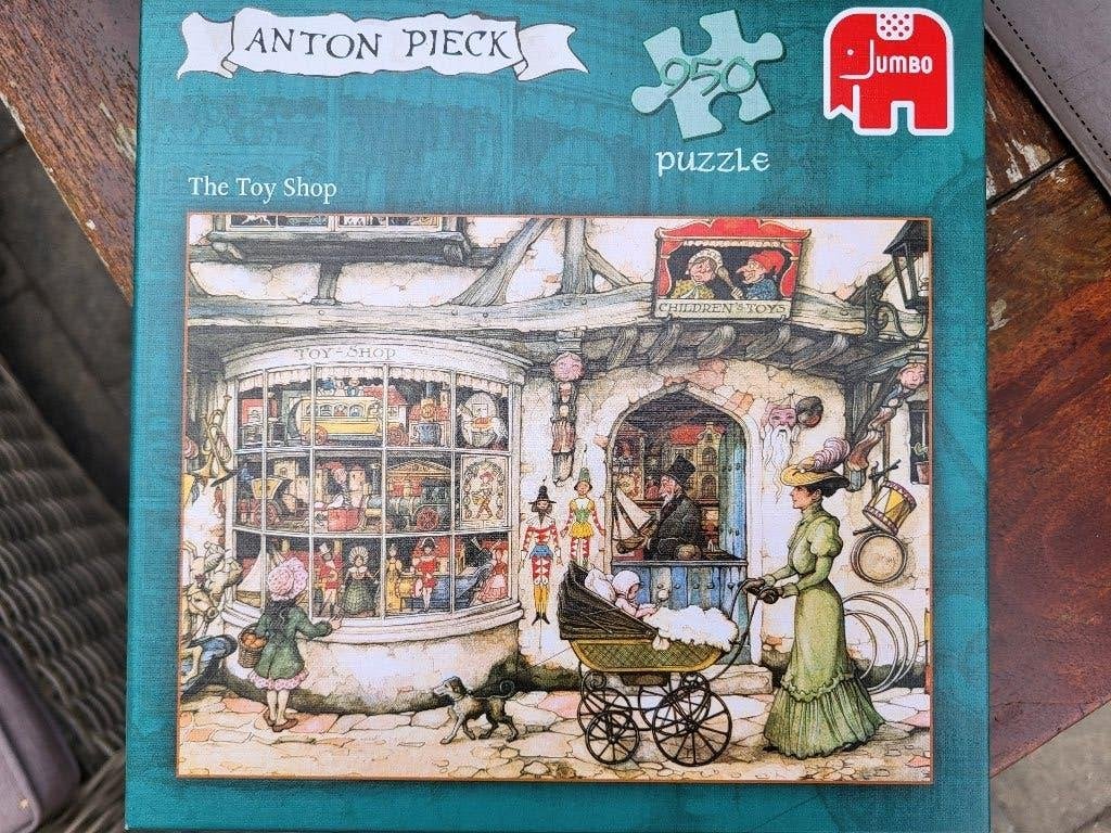 Anton Pieck puzel 950 stukjes, Ophalen, 500 t/m 1500 stukjes, Zo goed als nieuw, Legpuzzel