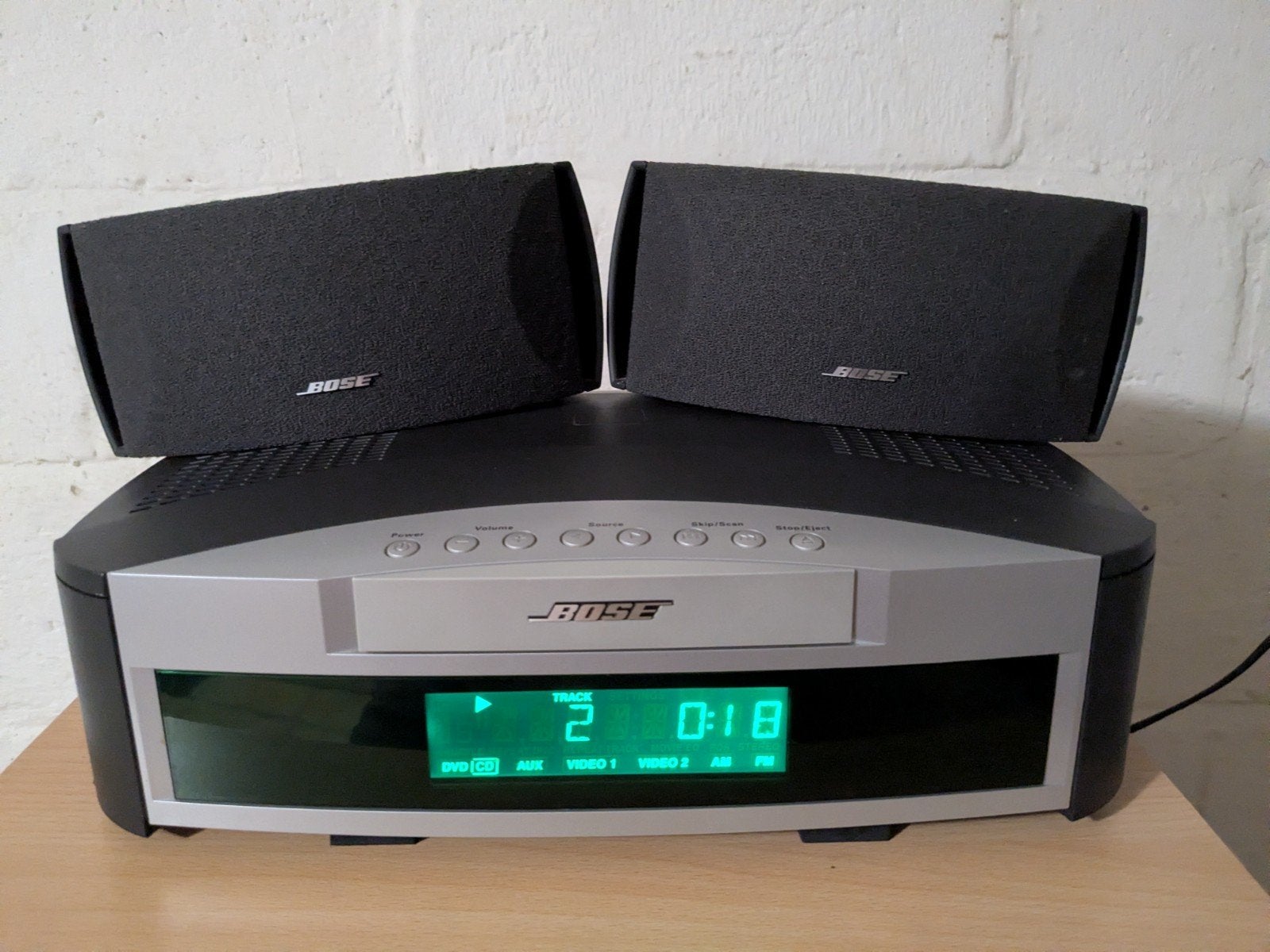 Bose 3-2-1 systeem versie 1, Audio, Tv en Foto, Home Cinema-sets, Ophalen of Verzenden, Gebruikt, 2.1-systeem, Dvd-speler