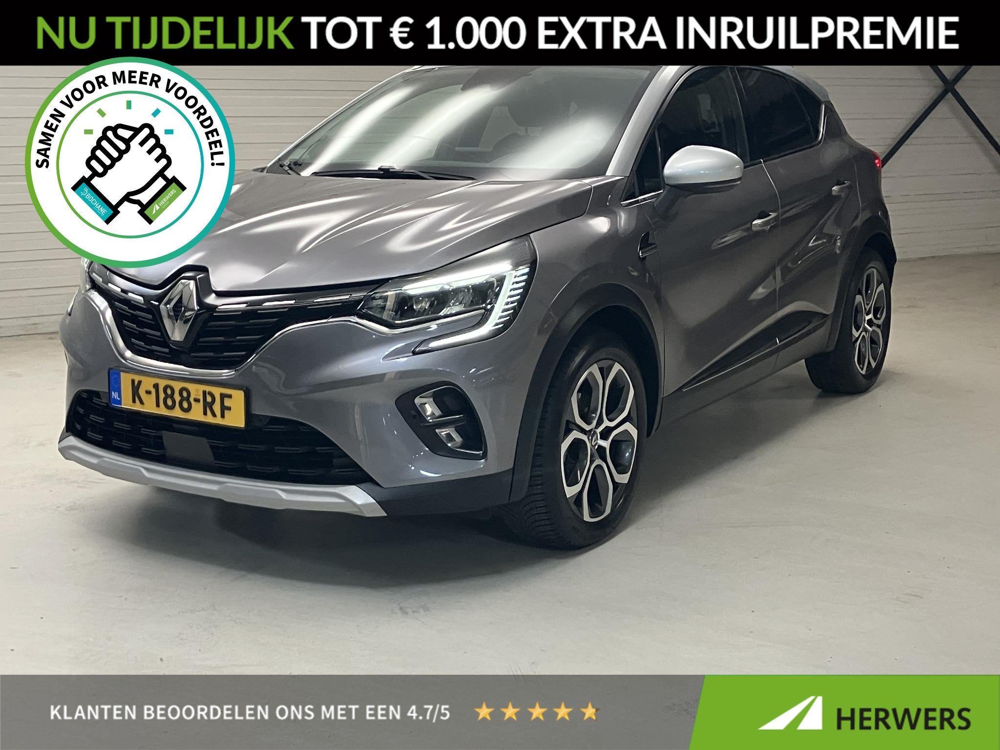 Renault Captur 1.3 TCe 130 Edition One / Automaat / Trekhaak