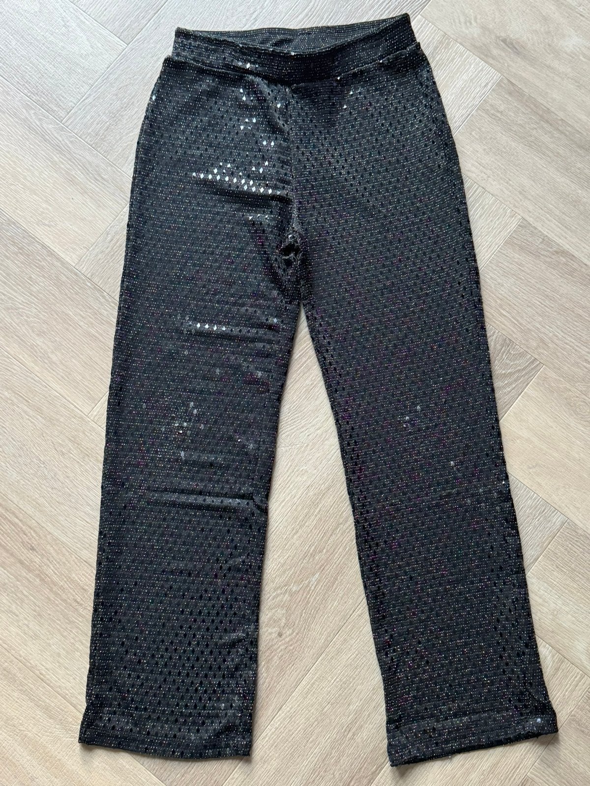 Shoeby JM x Nicolette van Dam shiny broek maat 134/140, Ophalen of Verzenden, Zo goed als nieuw, Meisje, Broek