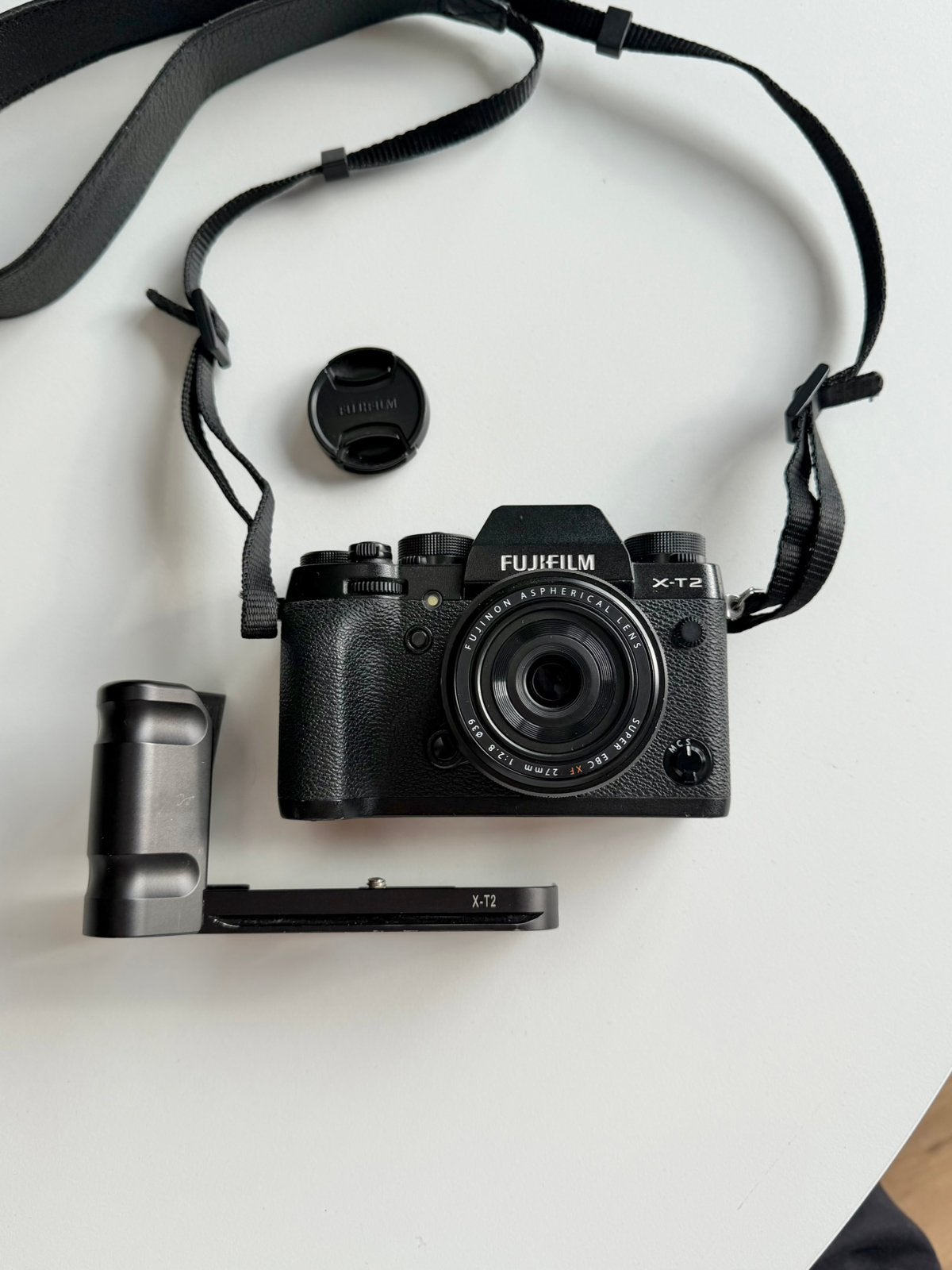 Fujifilm X-T2 + Fujinon XF 27mm F2.8 | Fuji XT2, Ophalen, Zo goed als nieuw, Geen optische zoom