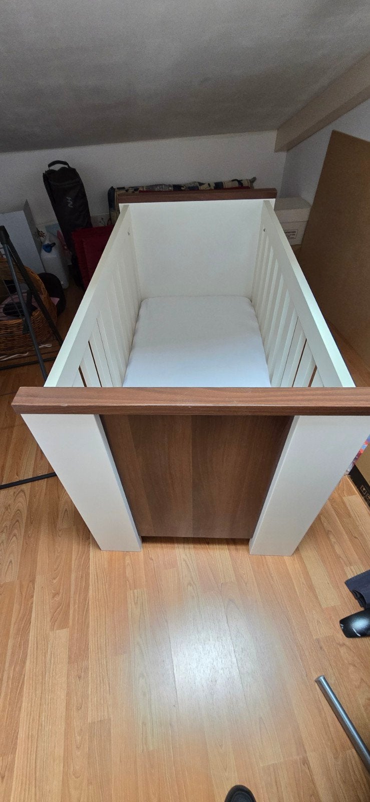 Kinderbedje, Ophalen, Zo goed als nieuw, Minder dan 140 cm, Minder dan 70 cm