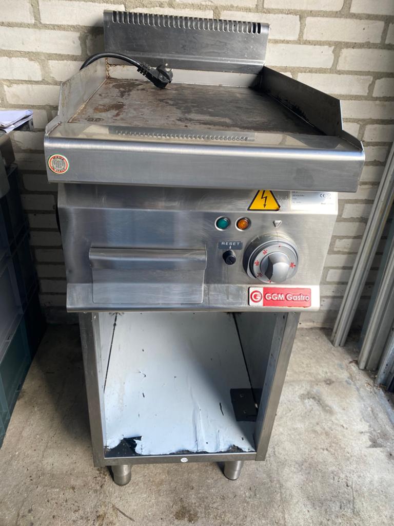 Te koop: Professionele elektrische bakplaat – GGM Gastro, Ophalen of Verzenden