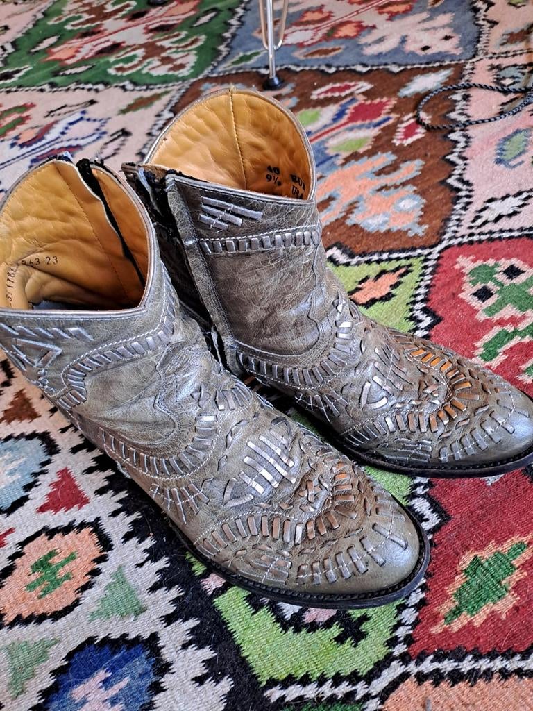 Mexicana's. Khakikleurige robuuste laarzen, Lage of Enkellaarzen, Ophalen of Verzenden, Mexicana, Gedragen