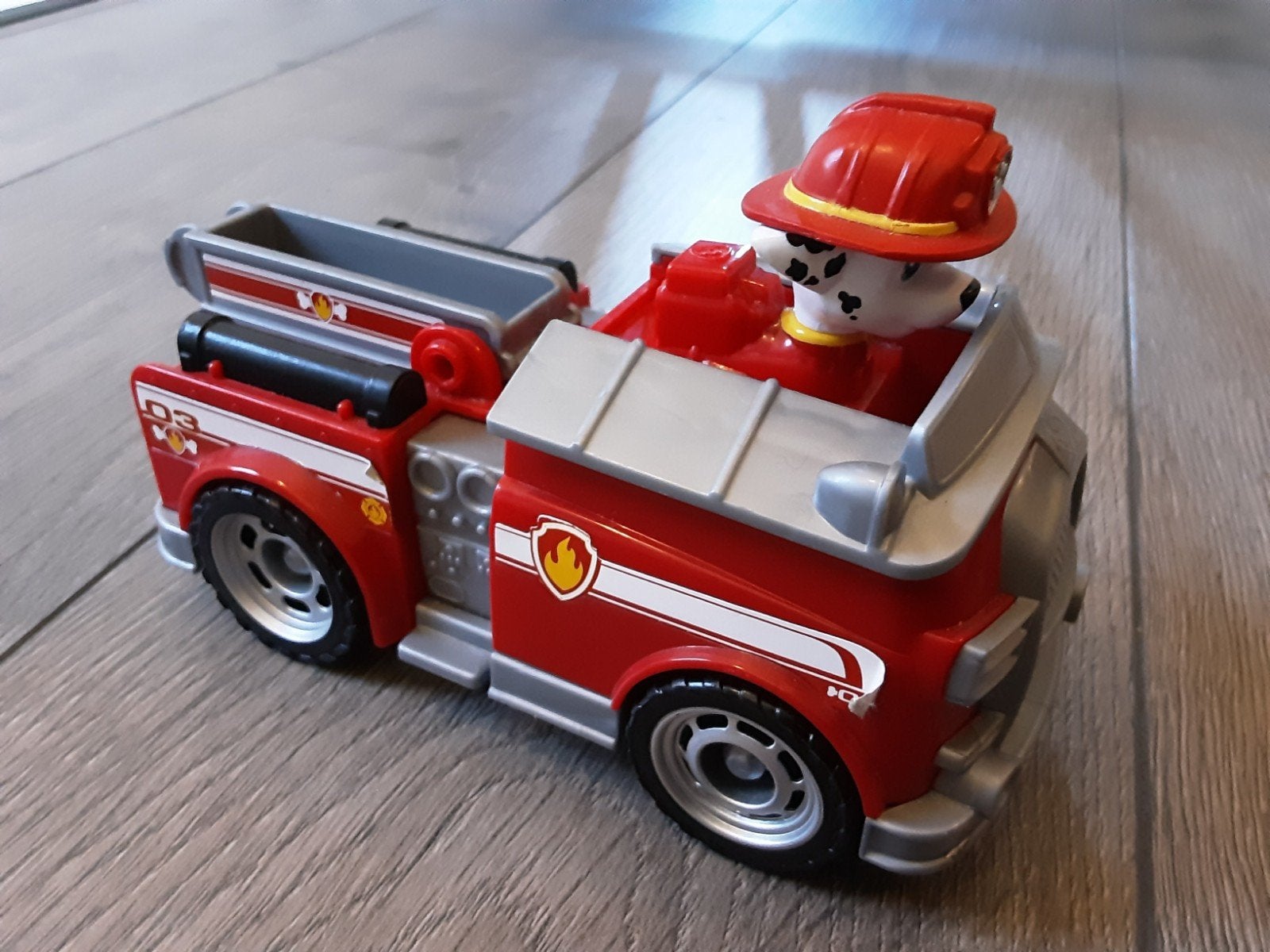 Paw Patrol Marshall Brandweerwagen Speelgoed, Ophalen, Zo goed als nieuw