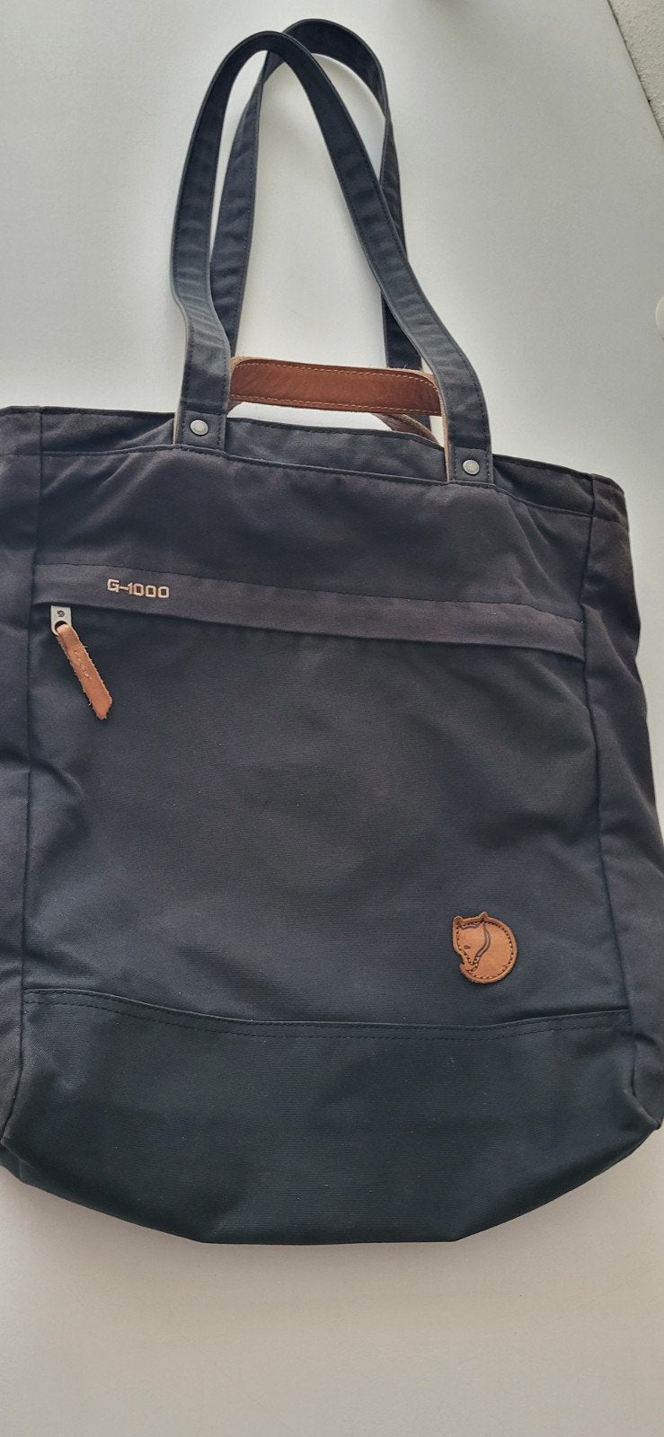 Fjällräven G-1000 Shopper/Rugzak - Zwart, Sieraden, Tassen en Uiterlijk, Tassen | Damestassen, Ophalen of Verzenden, Gebruikt