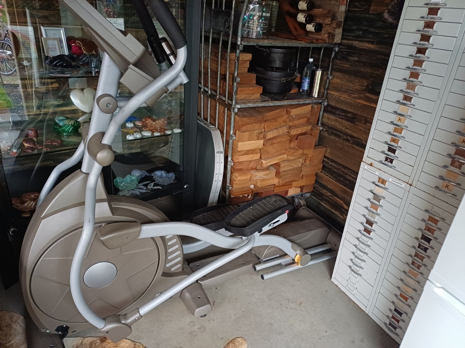 Pro Crosstrainer Hill Climp Spirit XE589  Luxe uitvoering, Ophalen, Buik, Zo goed als nieuw, Crosstrainer