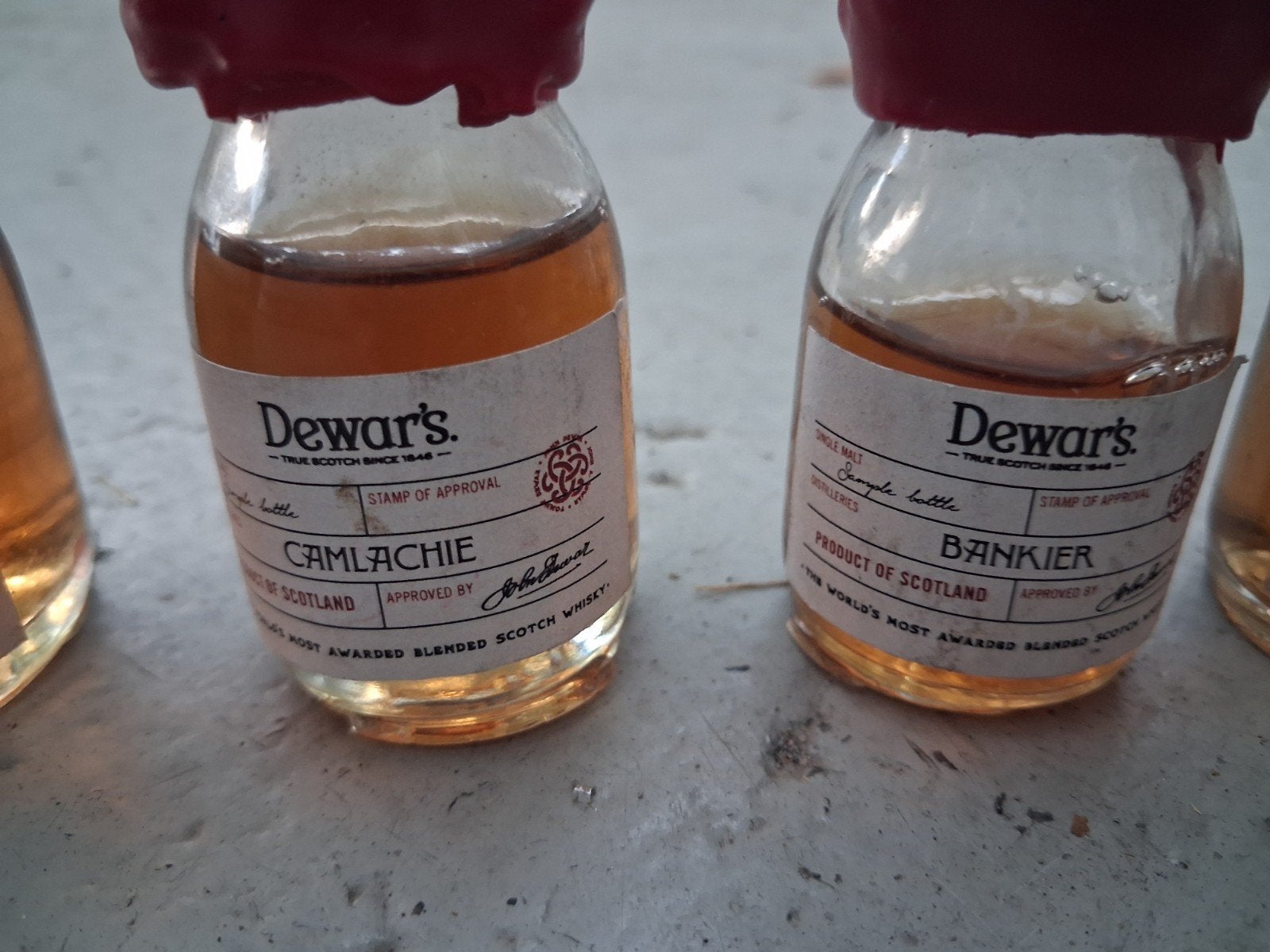 Dewar's Scotch Whisky stalen voor de verzamelaar, Ophalen of Verzenden, Overige gebieden, Overige typen