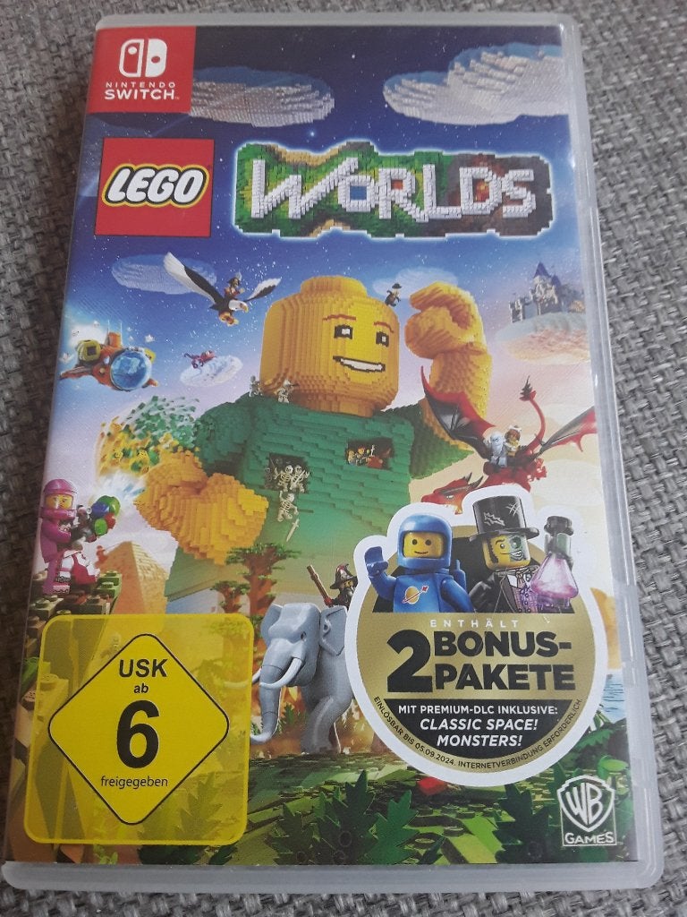 Nintendo Switch Game LEGO Worlds, Avontuur en Actie, 2 spelers, Ophalen of Verzenden, Zo goed als nieuw