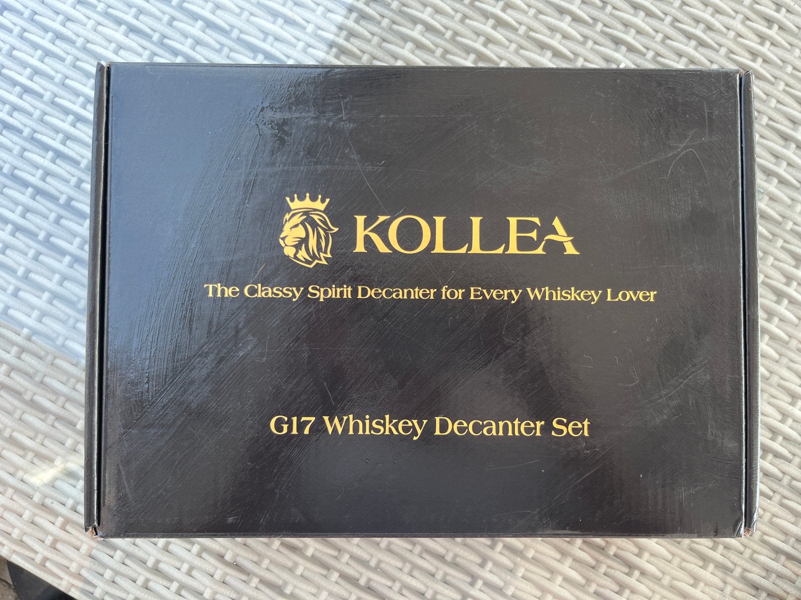Unieke Kollea G17 Whiskey Decanter Set - Zomers Drank Set, Nieuw, Ophalen of Verzenden, Meerkleurig, Overige merken