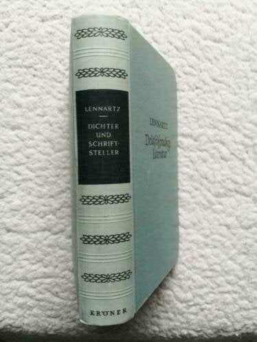 Franz Lennartz - Dichter und Schriftsteller unserer Zeit, Ophalen of Verzenden, Gelezen, Franz Lennartz