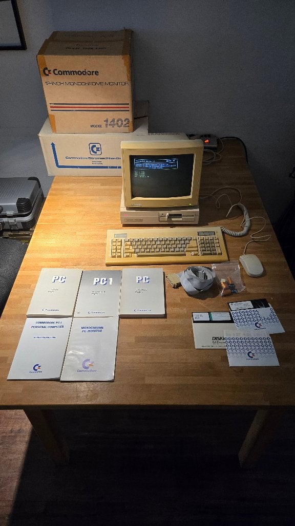 Commodore PC-1 1987 zeer compleet deels gereviseerd., Ophalen, Commondore