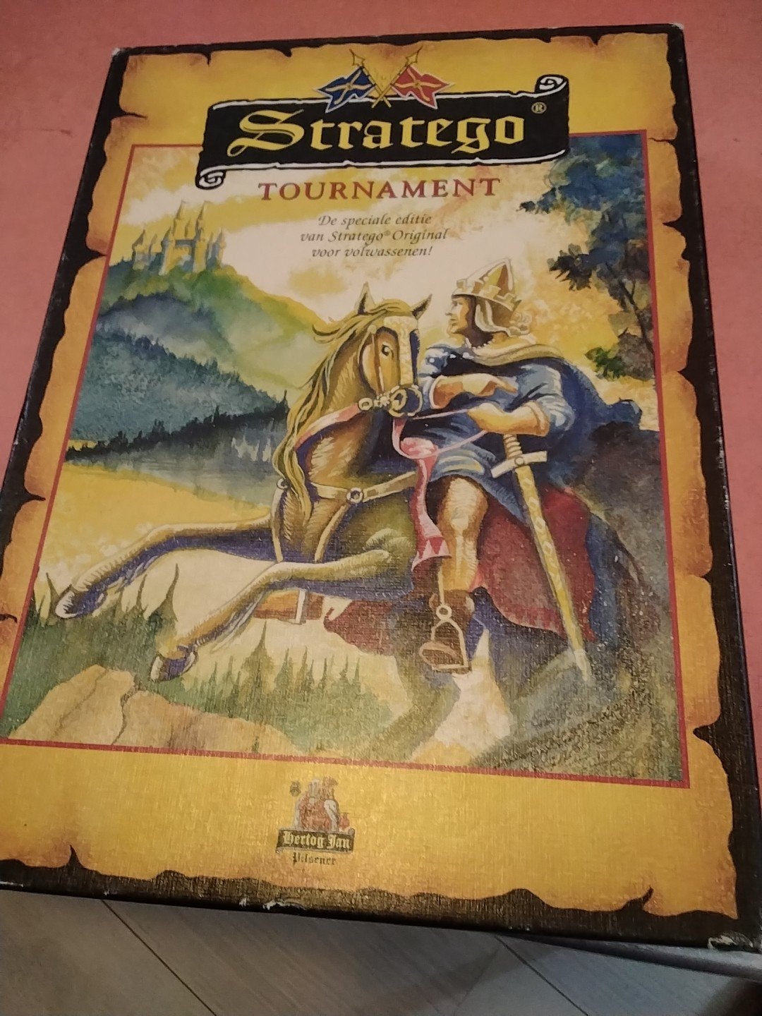 Hertog Jan stratego tournament compleet € 4, Hobby en Vrije tijd, Gezelschapsspellen | Bordspellen, Een of twee spelers, Ophalen of Verzenden