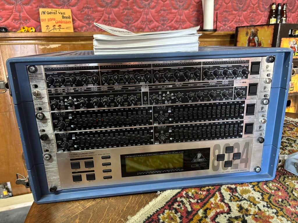 Behringer set, Ophalen, Gebruikt