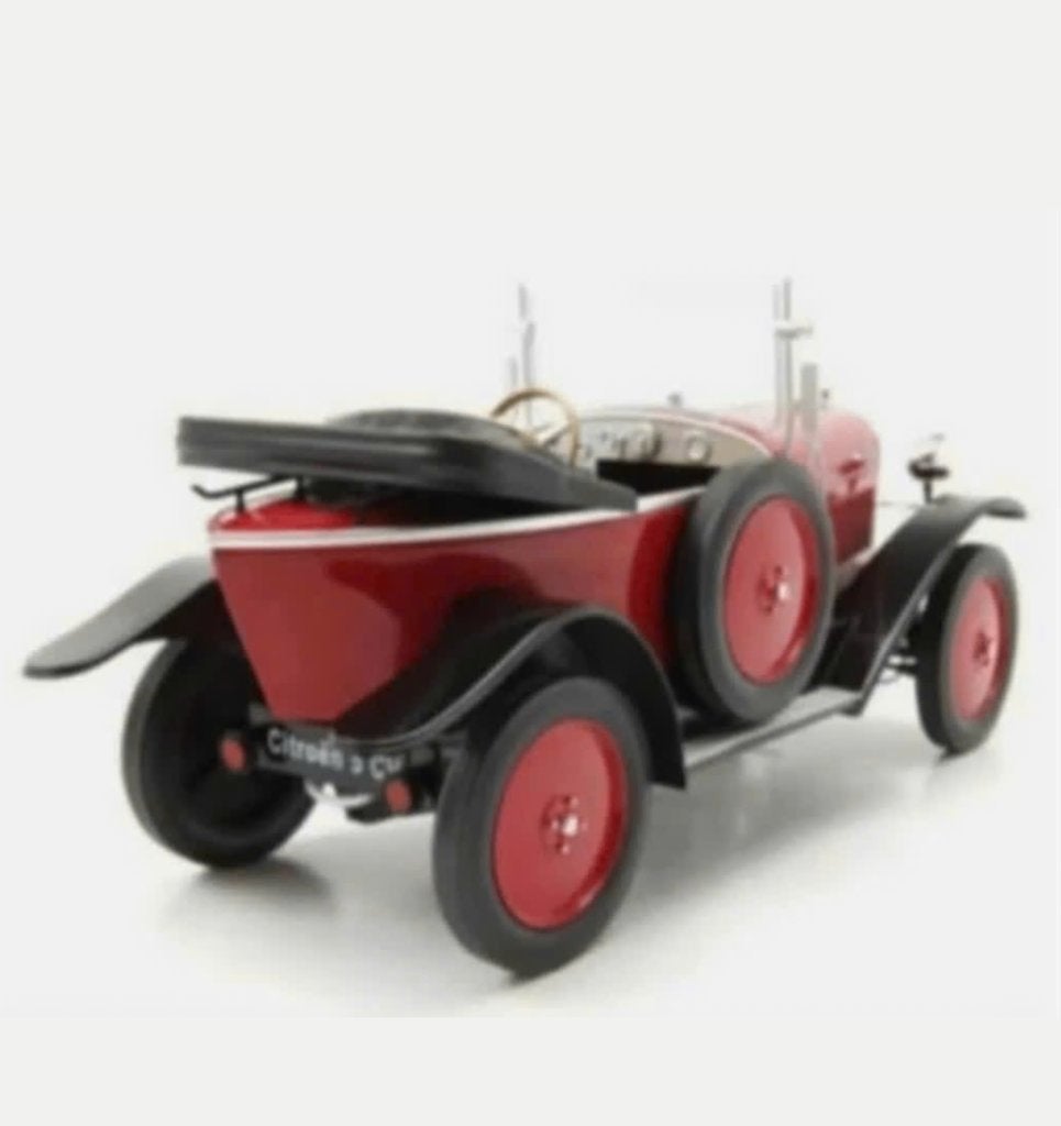 Citroen 5CV donker ROOD schaal 1/18 MODELCAR ref. MCG18286, Verzenden, Nieuw, Auto, Overige merken