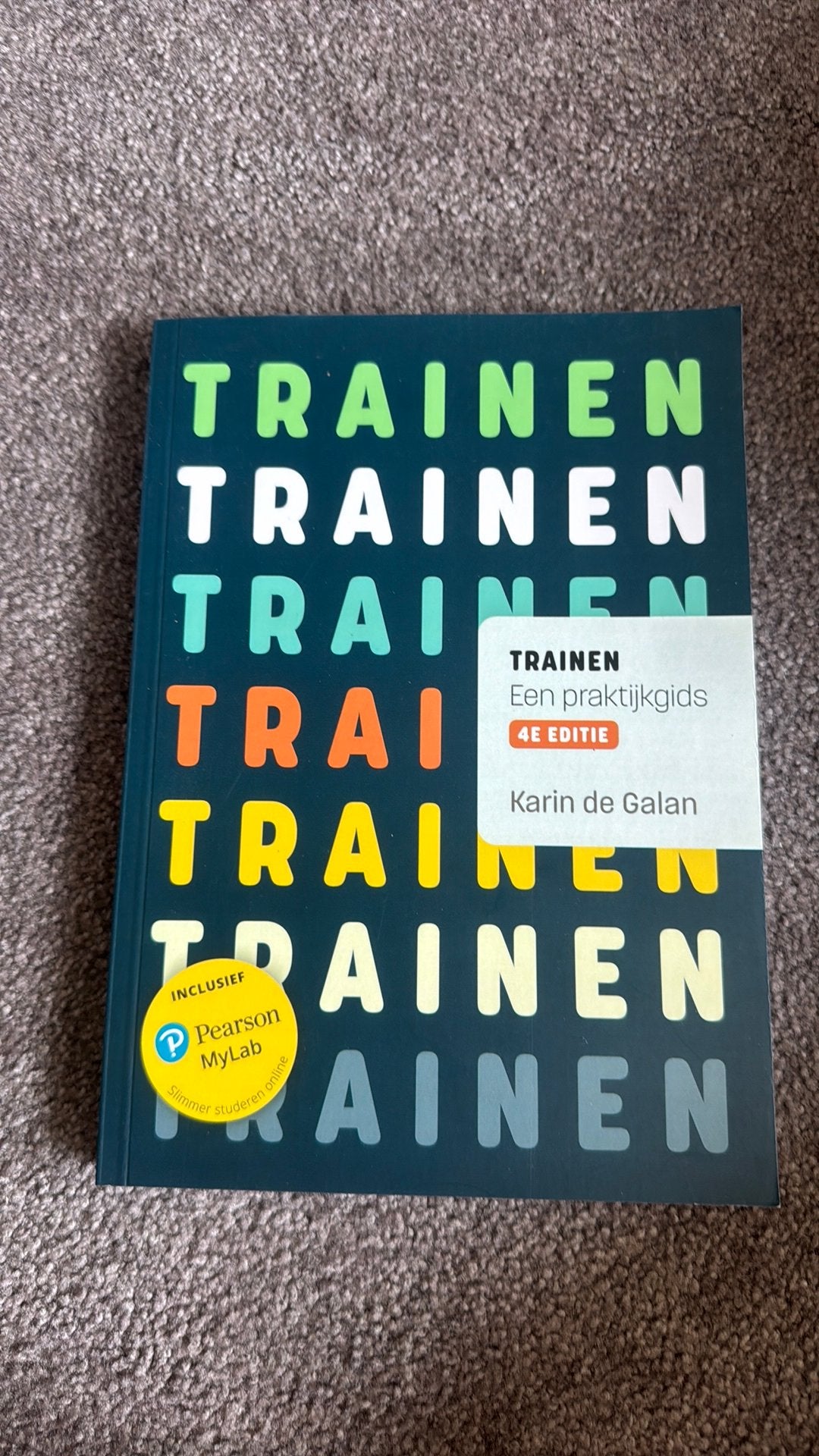 Karin de Galan - Trainen, Boeken, Sociale wetenschap, Ophalen of Verzenden, Zo goed als nieuw, Karin de Galan