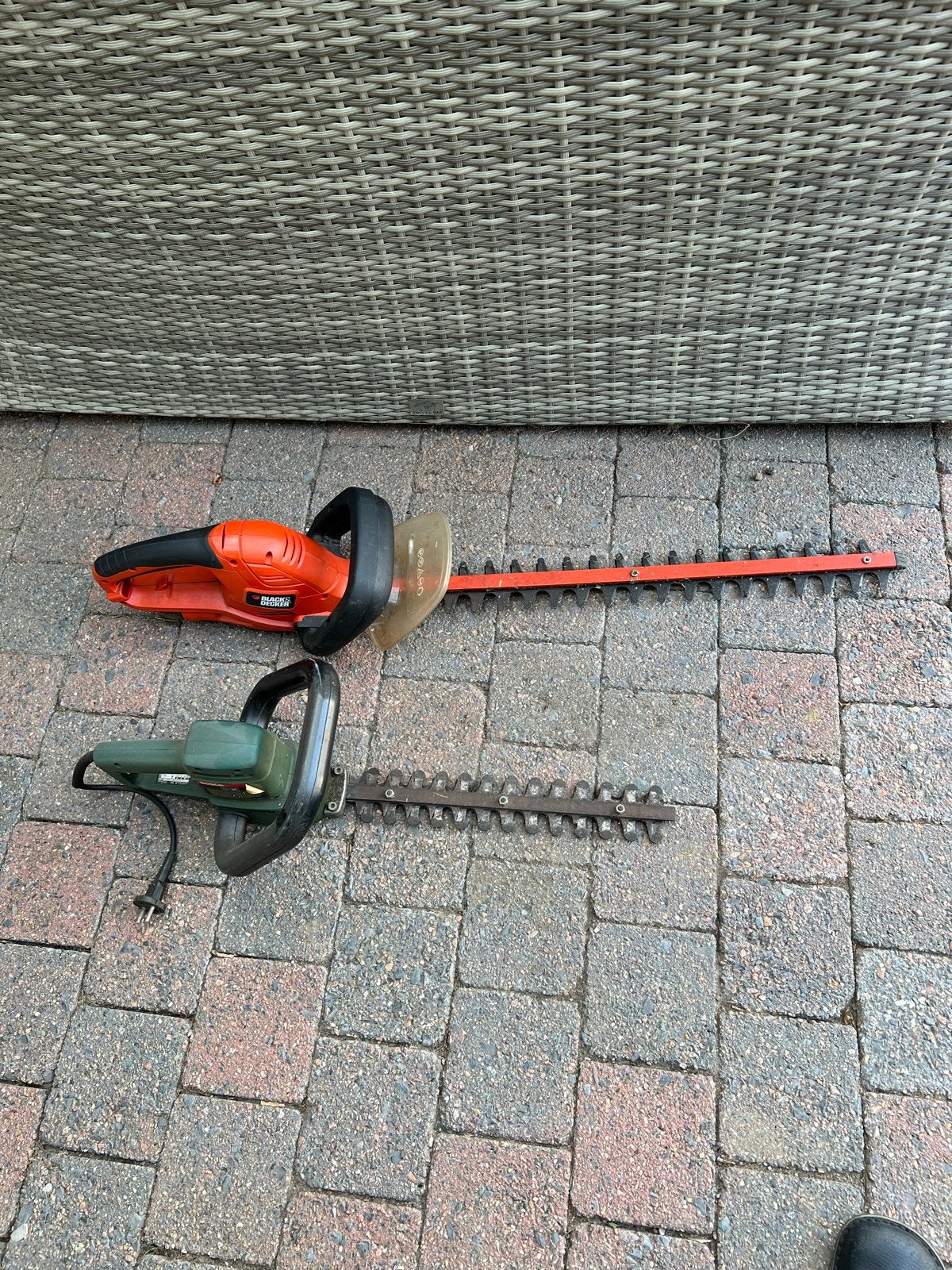 Heggenschaar set: Bosch PHS 36 G & Black & Decker GT5560, Tuin en Terras, Ophalen, Gebruikt, Elektrisch