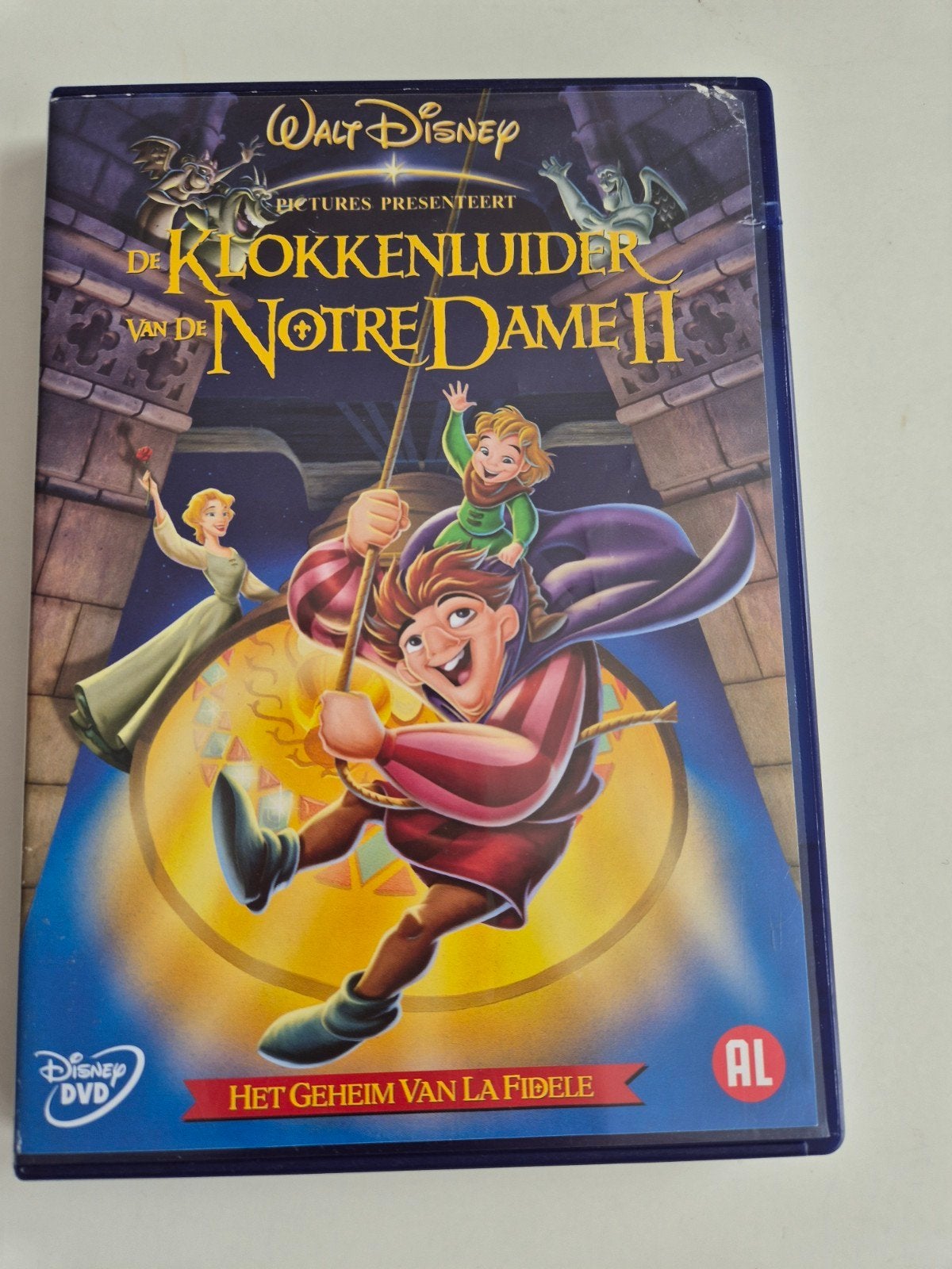 De Klokkenluider van de Notre Dame II Disney DVD, Avontuur, Alle leeftijden, Ophalen of Verzenden, Zo goed als nieuw