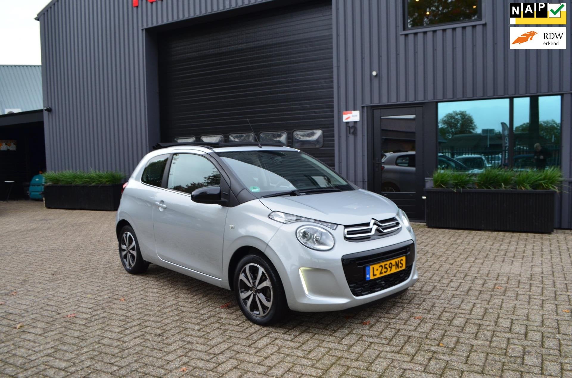 Citroen C1 1.0 e-VTi Feel | Schuifdak | Airco | Groot scherm, Voorwielaandrijving, Euro 5, Elektrische ramen, Gebruikt