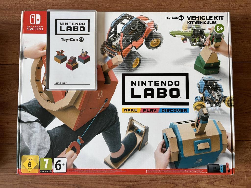 Nintendo LABO Toy-Con 01 and Toy-Con 03, Ophalen, Gebruikt, 1 speler, Vanaf 3 jaar