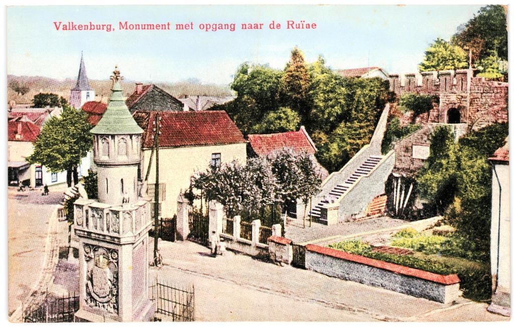 939595 Valkenburg begin vorige eeuw niet gelopen, Verzamelen, Ansichtkaarten | Nederland, Verzenden, Voor 1920, Ongelopen, Limburg