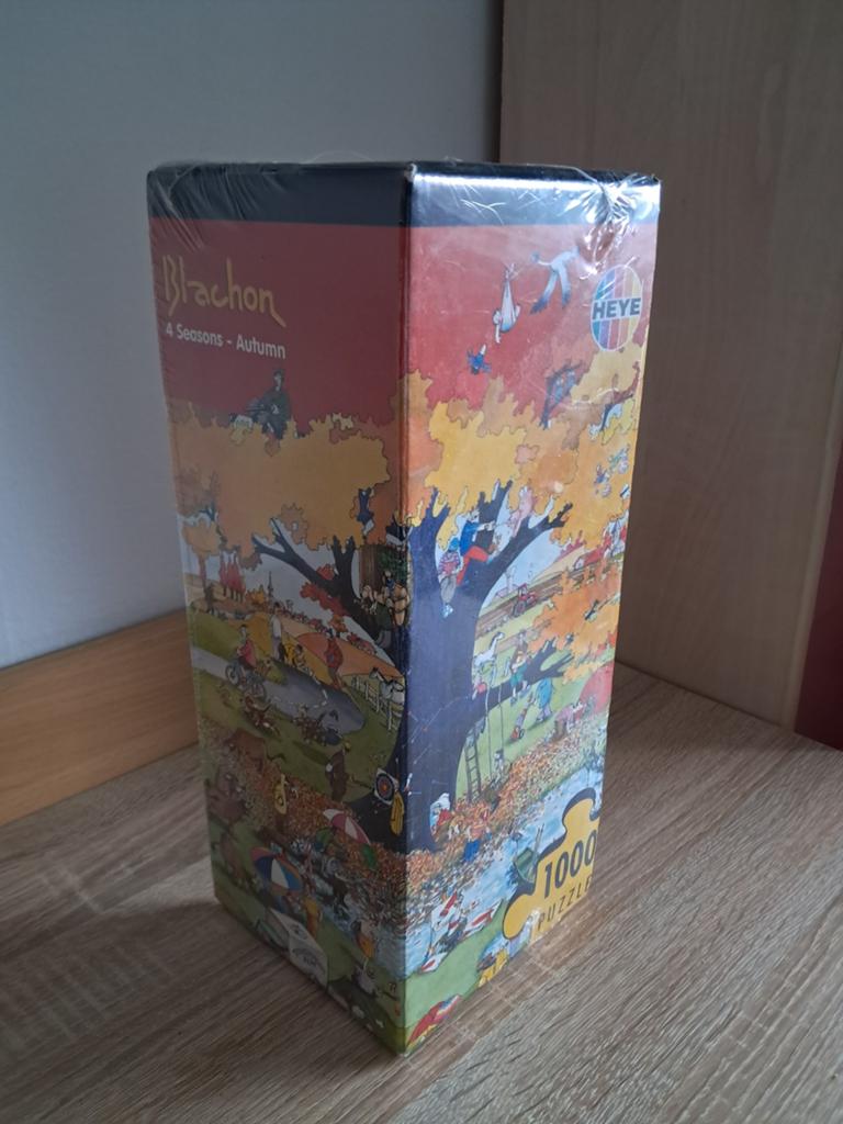 Blachon Heye 4 Seasons - Autumn 1000 stukjes puzzel, Ophalen of Verzenden, 500 t/m 1500 stukjes, Nieuw, Legpuzzel