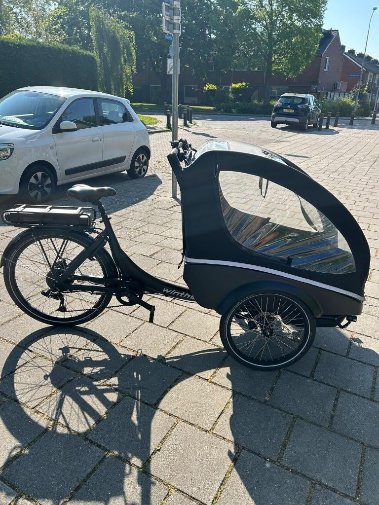 Winther Lite Bakfiets voor EUR 2.750,-, Overige merken, Gebruikt, 3 kinderen, Elektrisch
