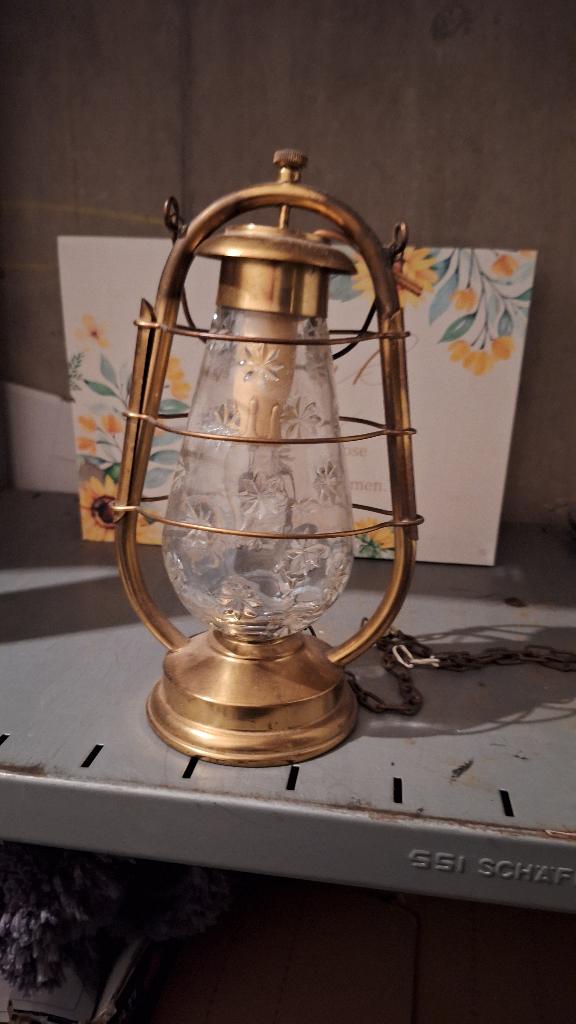 scheepslamp, Ophalen