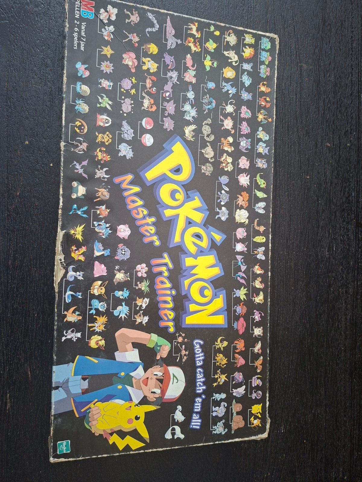Pokémon Master Trainer Bordspel - Compleet en in goede staat, Een of twee spelers, Ophalen of Verzenden, Gebruikt, MB