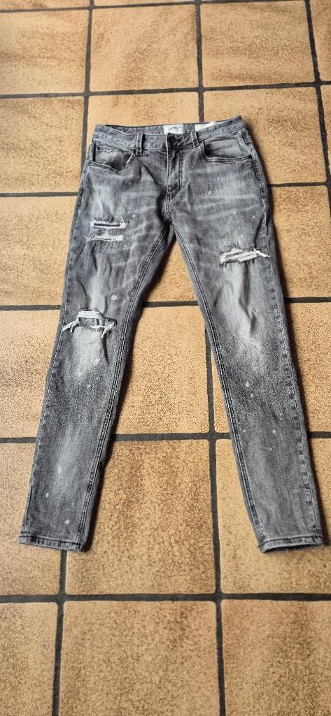 Amicci jeansbroek, Ophalen of Verzenden, Zo goed als nieuw, Blauw, Overige jeansmaten