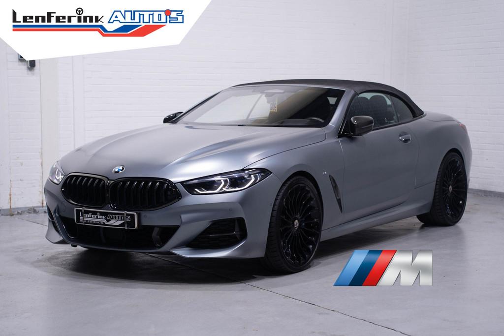 BMW 8-serie 840d xDrive High Executive HUD DAB Harman-Kardon, Auto's, Automaat, Gebruikt, 2993 cc, Cabriolet