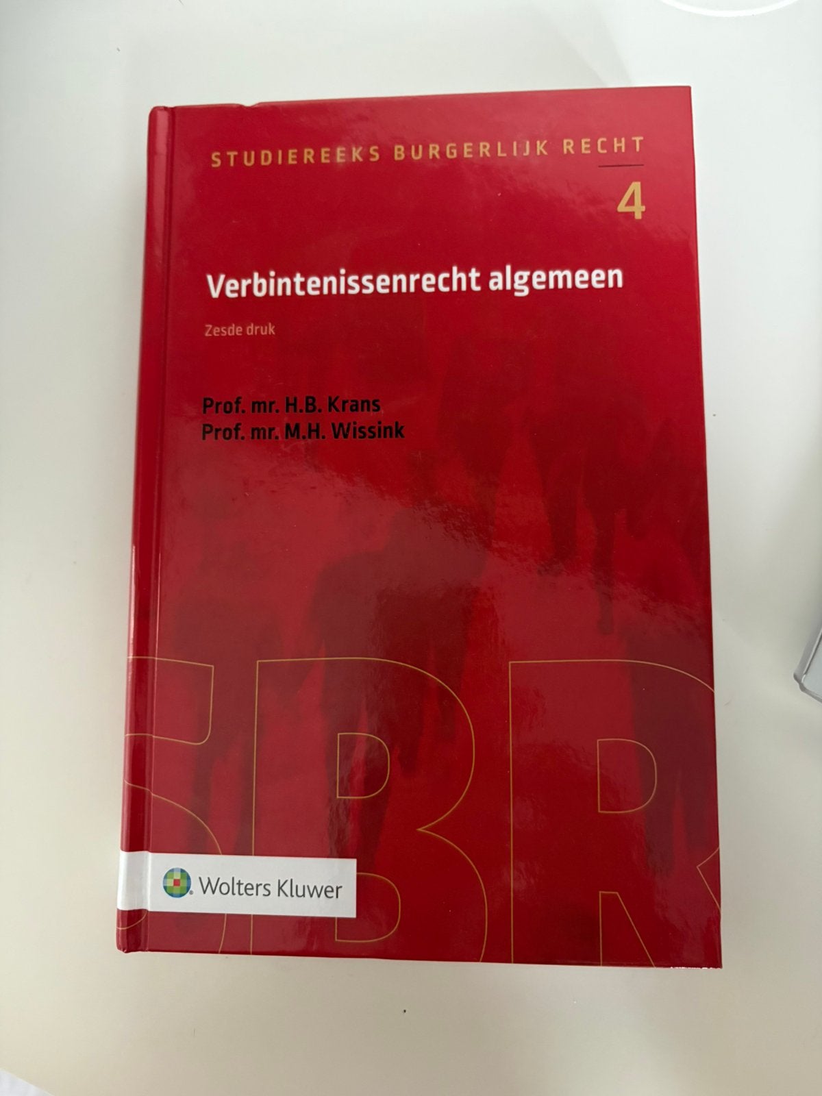 H.B. Krans - Verbintenissenrecht algemeen, Boeken, Sociale wetenschap, Ophalen of Verzenden, Zo goed als nieuw, H.B. Krans