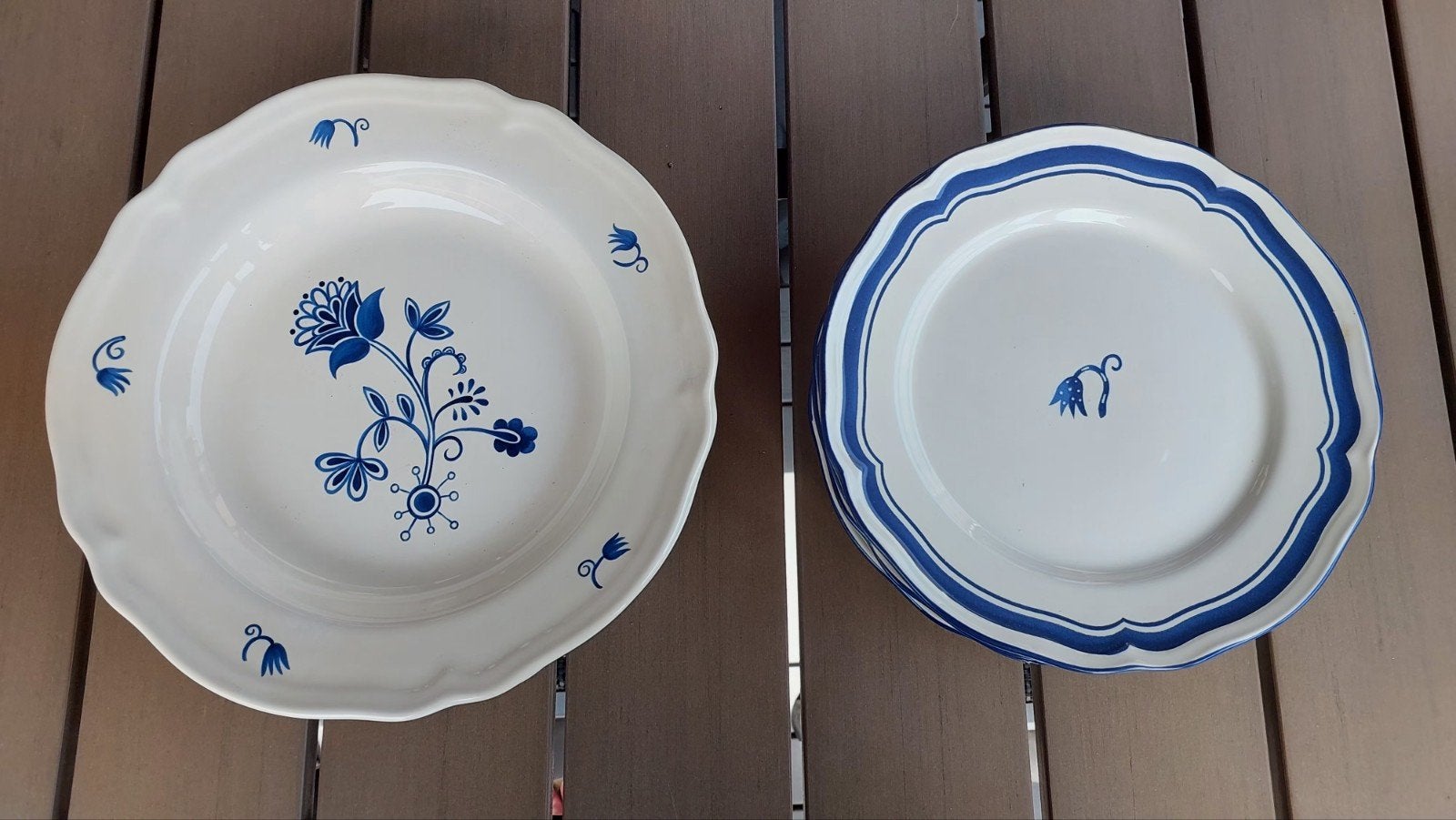 Ikea Bordenset: 2 Diepe en 4 Platte Borden, Huis en Inrichting, Keuken | Servies, Ophalen of Verzenden