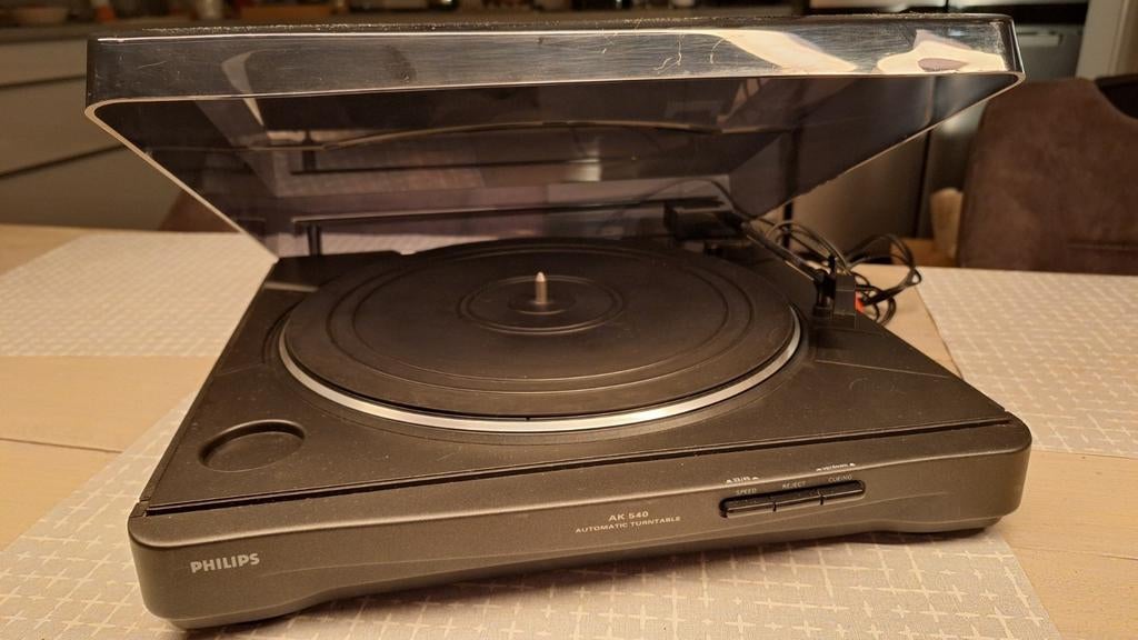 Philips AK540 Platenspeler (Zonder Naald), Audio, Tv en Foto, Platenspelers, Philips, Gebruikt, Automatisch, Ophalen of Verzenden