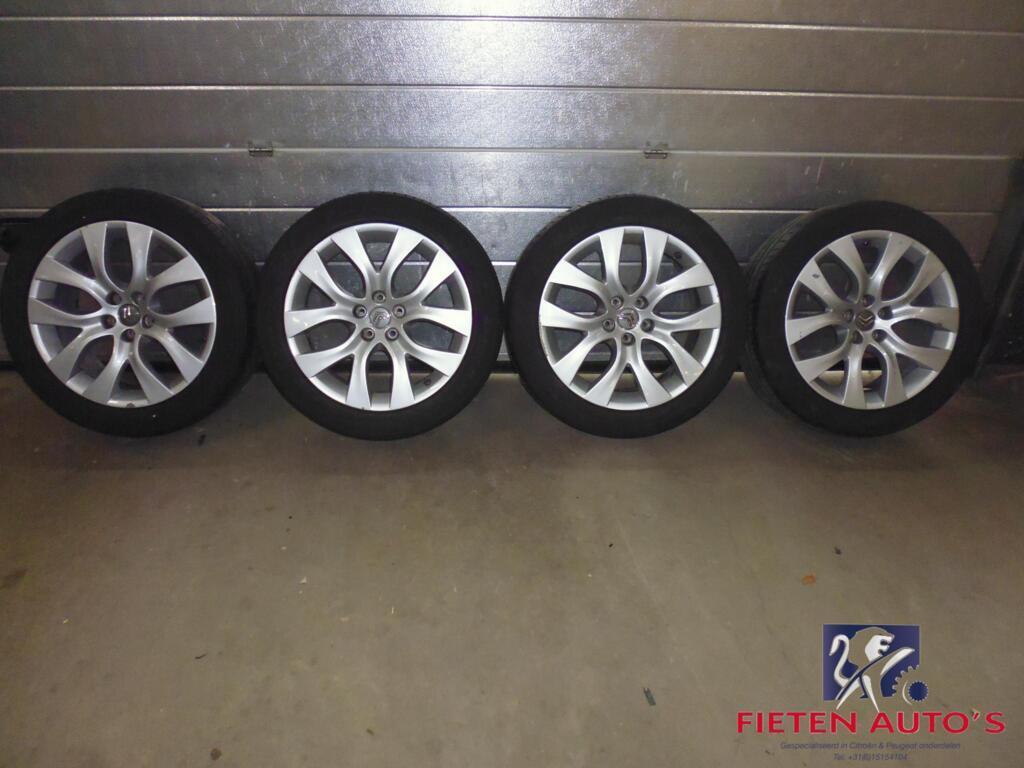 Lichtmetalen Velgenset Atlantque Citroen C5 ('08-'17) 5402CK, Auto-onderdelen, Banden en Velgen, Ophalen, 18 inch, Banden en Velgen