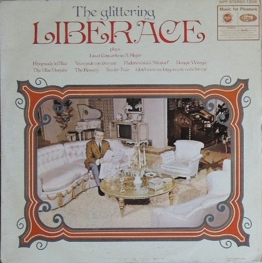 Liberace LP "The Glittering", Fotohoes, Ophalen, Gebruikt, 12 inch