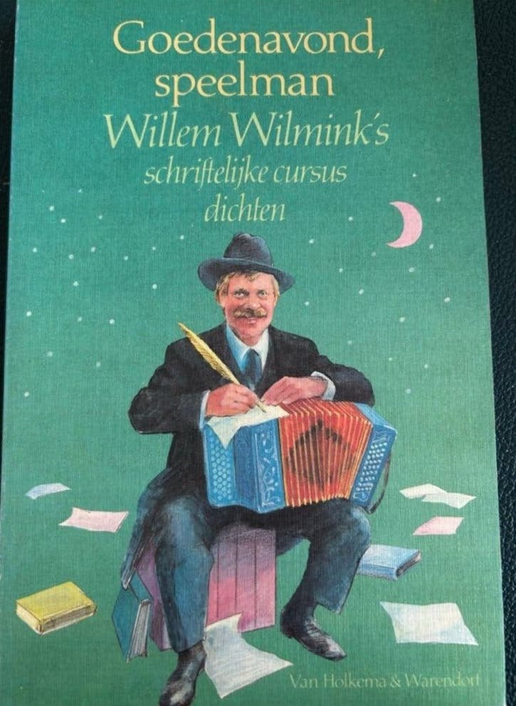 Goedenavond, speelman -Willem Wilmink's schriftelijke cursus, Ophalen of Verzenden, Zo goed als nieuw