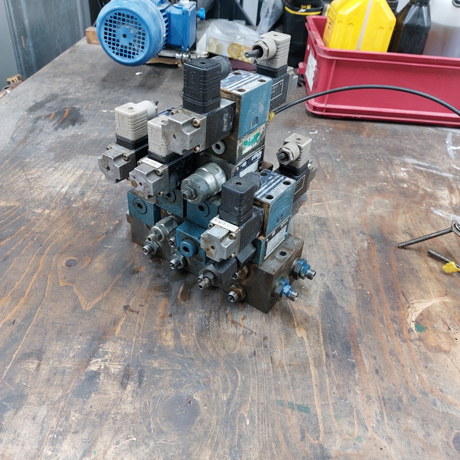 Bosch Rexroth Hydraulisch Ventielblok - Gebruikt, Ophalen of Verzenden