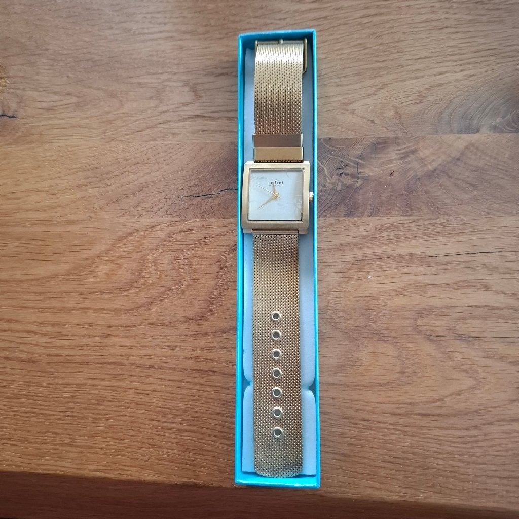 dames horloge/axcent/dream/ myota, Overige merken, Staal, Staal, Polshorloge