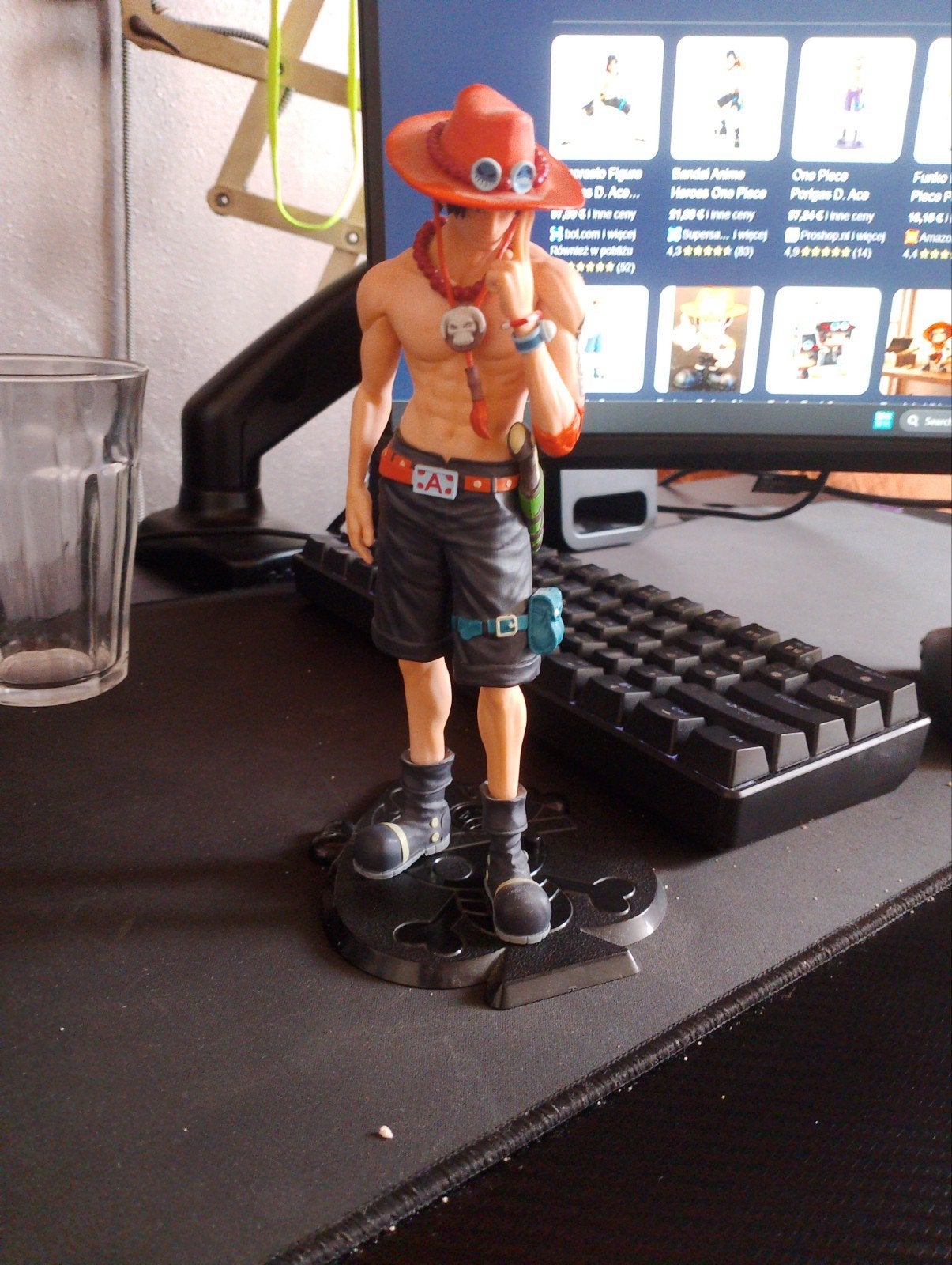 One Piece Portgas D. Ace figuur - Zo goed als nieuw, Ophalen, Zo goed als nieuw